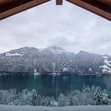 Exklusives Chalet Mit Traumhafter See- Und Bergsicht Seelisberg Exterior photo
